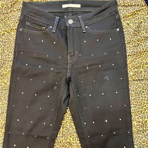 Levis 711 skinny jeans